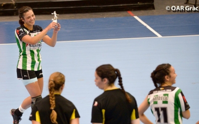 Irene Garcia rebent l'MVP de la Granollers Cup | OAR Gràcia